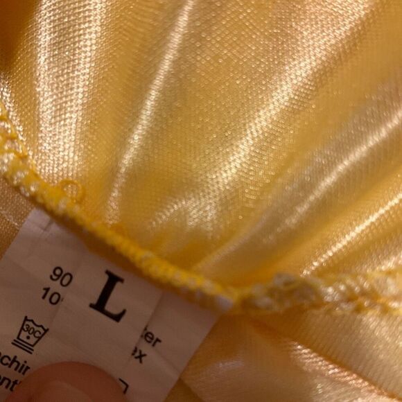 Lace overlay Sheer ZigZag Off Shoulder Pullover Minidress, L. Marigold! Volup! - Picture 14 of 16